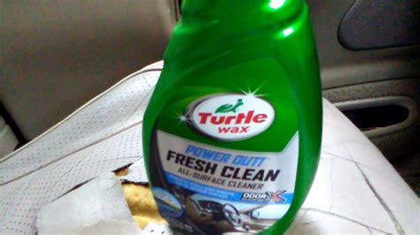 Turtle Wax Power Out All Surface Cleaner And Odor X Test Review Youtube