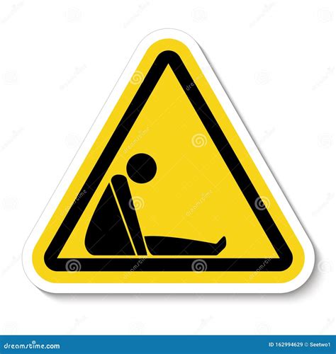 Confined Space Symbol Sign Isolate On White Backgroundvector