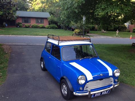 Custom Roof Rack On The Classic Mini Todayinfo In Comments