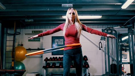 Phoenix Fitness Weighted Hula Hoop Youtube