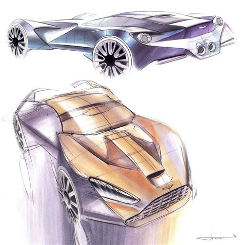 Daily Sketch Aston Martin Studies By Ondrej Jirec Gallery Check
