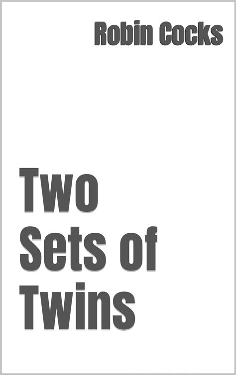 two sets of twins by robin cocks goodreads