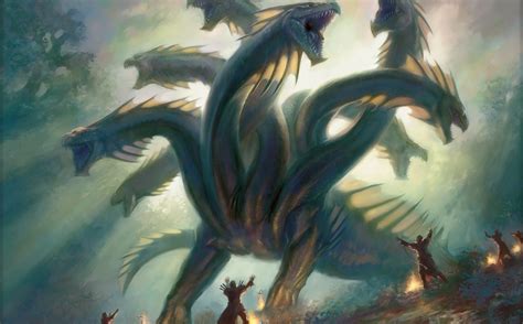 Lernaean Hydra Mythical Creatres Wikia Fandom Powered By Wikia