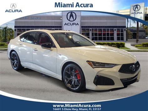 New 2023 Acura Tlx Type S Wperformance Tire 4dr Car In Jacksonville
