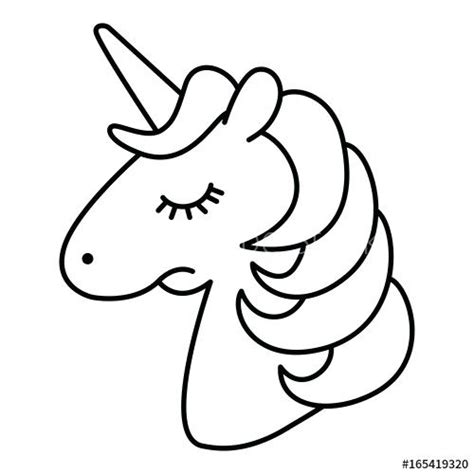 Unicorn Head Coloring Pages At Getcolorings Free Printable The