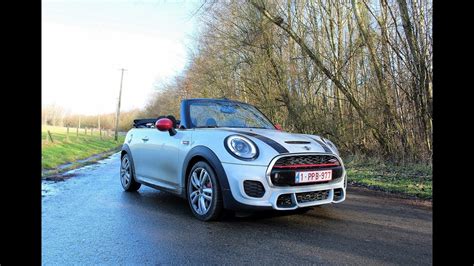 2018 Mini John Cooper Works Jcw Cabriolet Review The