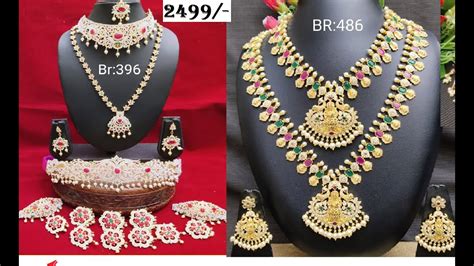 One Gram Gold Affordable Bridal Jewellery Sets With Price Buy Online