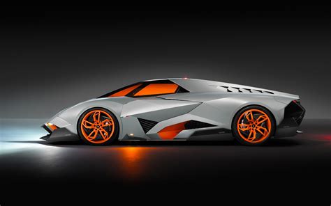Gray Lamborghini Coupe Lamborghini Lamborghini Egoista Concept Cars