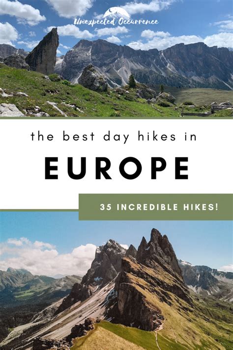 The Ultimate Guide To The Best Day Hiking In Europe Travel Bloggers