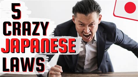Top 5 Crazy Japanese Laws Youtube