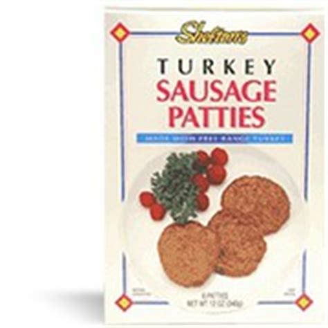 Shelton S Turkey Sausage Patties Calories Nutrition Analysis More