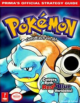Reduce the number of search parameters. Pokemon (Blue Cover) (Prima's Official Strategy Guide ...