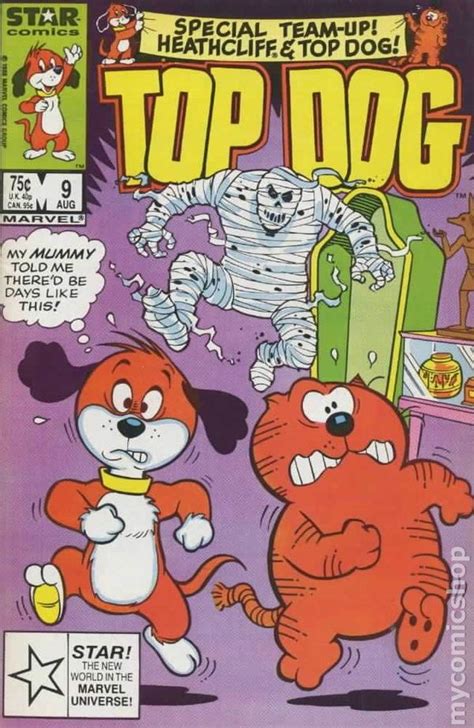 Top Dog 1985 1987 Marvelstar Comics Comic Books