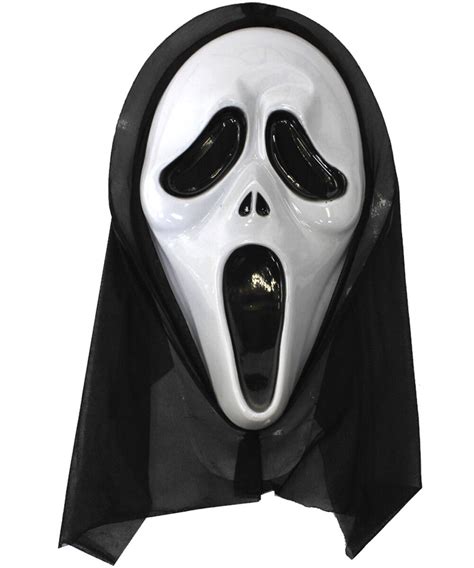 Ghostface Mask Halloween Screamer Fancy Dress Costume Accessory Horror