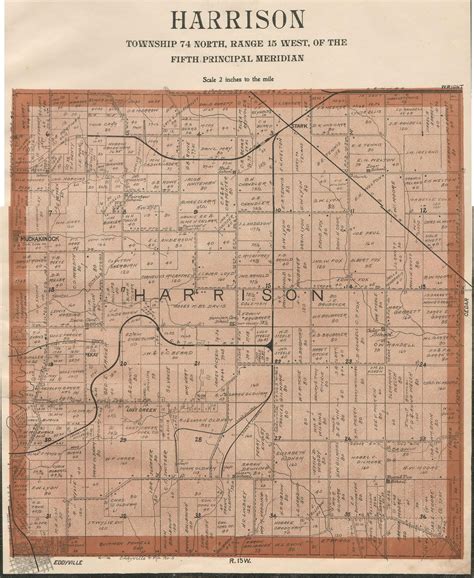1905 Plat Maps Mahaska County of Iowa