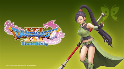 Dragon Quest Xi Echoes Of An Elusive Age Steam Trading Card Artwork 06 Jade Dragon Quest