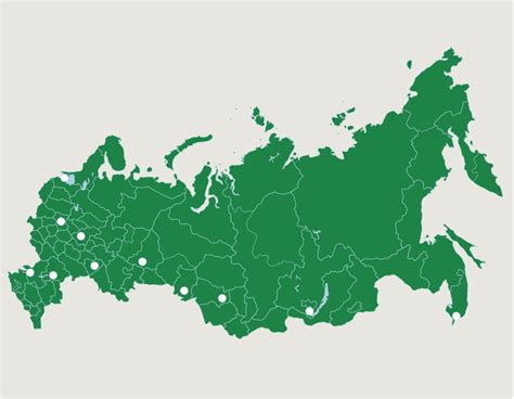 Russia Cities Map Quiz Game