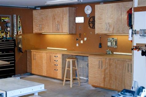 Add glue to the joints and remove the excess with a damp cloth. building garage cabinets plywood | Garage storage cabinets ...