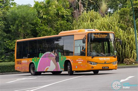 Sentosa Bus A Sentosa Development Corporation Volvo B8rle Pc7203e