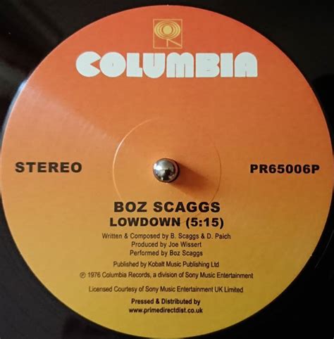 Boz Scaggs Lowdown 2018 Vinyl Discogs