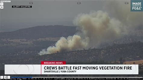 vegetation fire burning off hwy 20 in yuba county evacuations ordered youtube