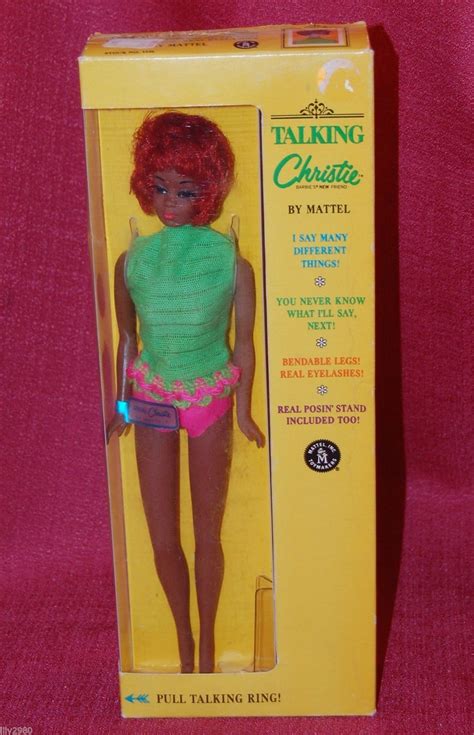 Talking Christie 1126 Barbie Barbie Dolls Vintage Barbie