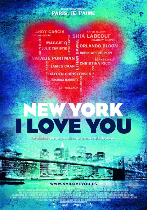 Брэдли купер, шайа лабаф, антон ельчин, натали портман жанр: Cartel España de 'New York, I Love You (2009)' - eCartelera