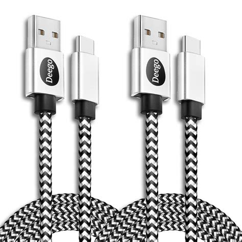 Usb Type C Cable 2pack Extra Long Usb A To Usb C Fast Charger Cable