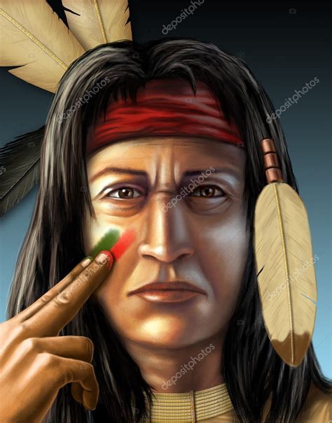 Pictures Apache Indian Warrior Indian Warrior — Stock Photo