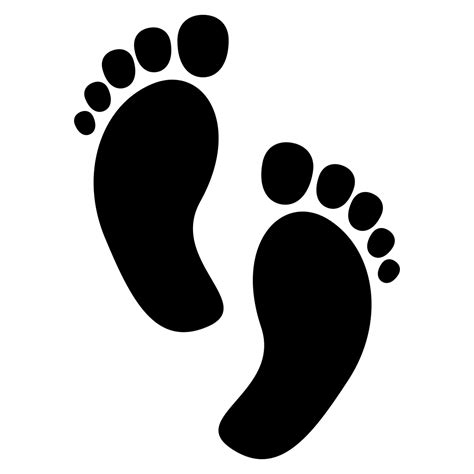 Foot Infant Clip Art Baby Handprint Png Download 10241024 Free