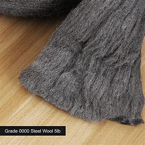 Grade 0000 Steel Wool 5lb Super Fine Steel Wool Roll For Cleaning