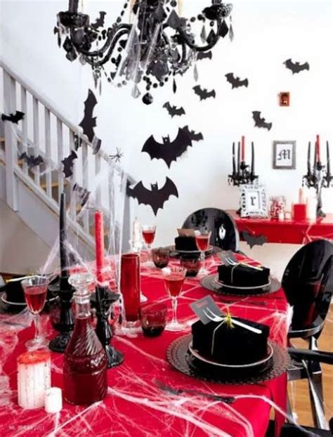 33 Cool Vampire Halloween Party Decor Ideas Digsdigs