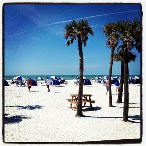 Clearwater Beach In Florida Beautiful Beach With The Softest White
