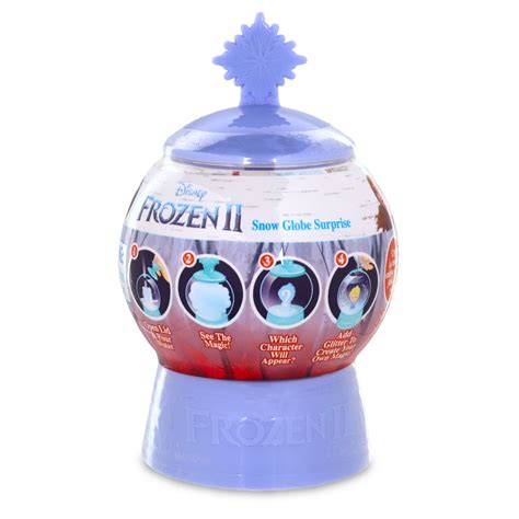 Frozen 2 Snow Globe Surprise Single Pack Magical Snow Globe And