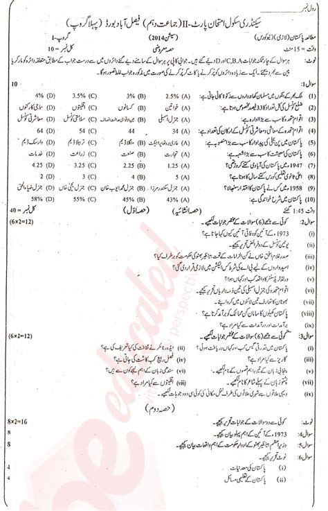 Publication & promotion committee iium library 16th may 2013/yab. Bise 10th Class faisalabad Board English Medium Past ...