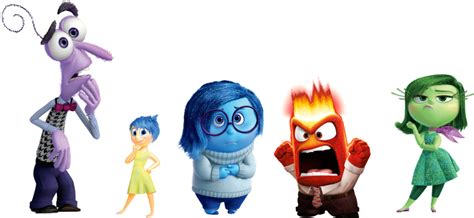 Fear Inside Out Characters Transparent Background Anime  Photoshop