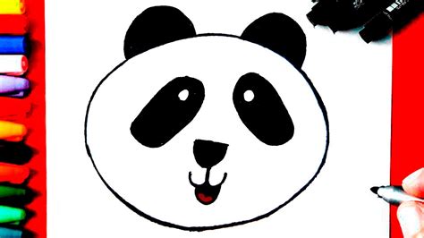 Como Desenhar Um Ursinho Panda Simples E FÁcil Youtube