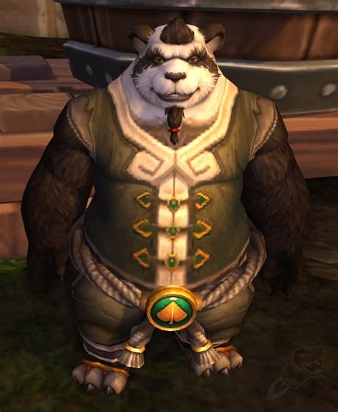Unbarreled Pandaren Npc World Of Warcraft
