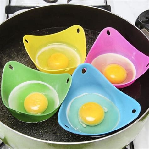 Silicone Egg Poachers High Quality Egg Poacher Cups Easy Clean Poaching