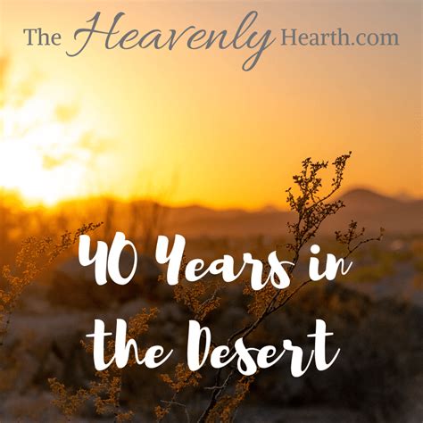 40 Years In The Desert What Im Learning From Moses About Being A