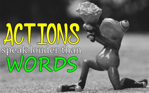 In summary, the modern form of the phrase actions speak louder than words is a over 280 years old, at least. Proverb - Actions speak louder than words - Funky English