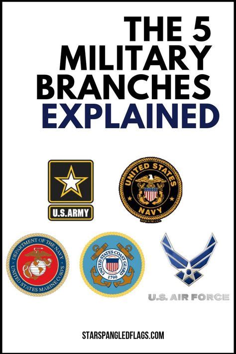 The 5 Military Branches Explained With Images Military Branches Us