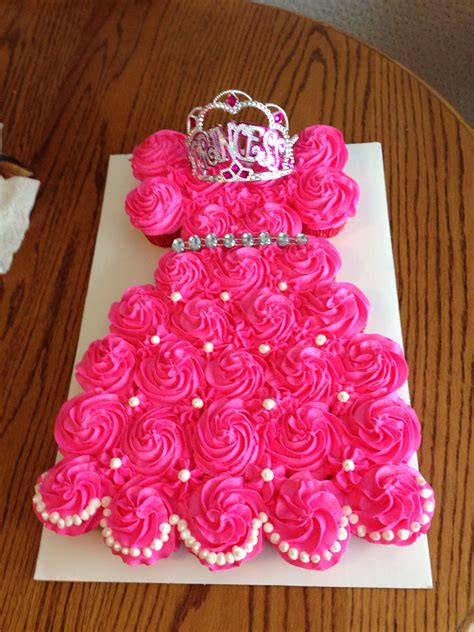 Princess Dress Cupcake Cake Princess Cupcake Dress Pull Apart Cupcakes