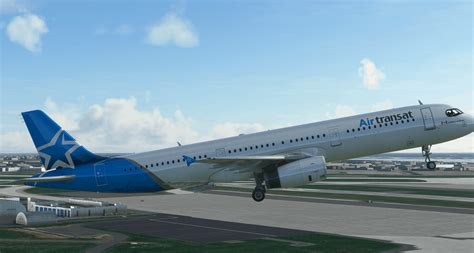 8k Air Transat A321 Livery V1 3 Flight Simulator Addon Mod