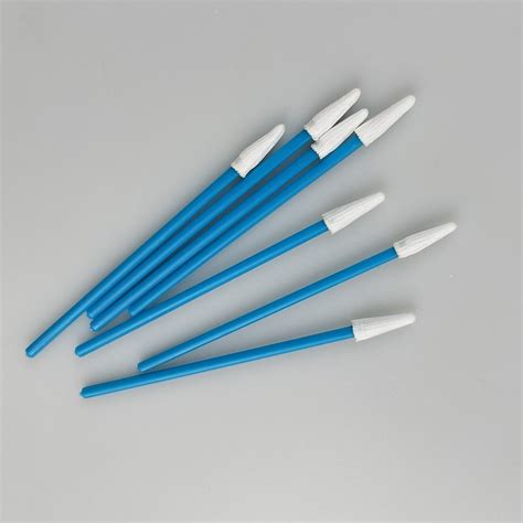 Small Pointed Dacron Head Polyester Tip Swab Lint Free Double Layer