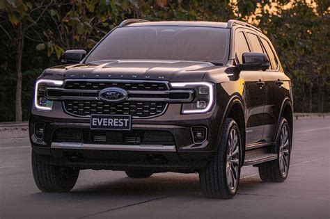 2023 Ford Everest Debuts As Brawny Ranger Based Suv Carbuzz