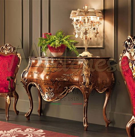 Handmade Italian Luxury Classic Cabinets Furniture Royal Furnishings