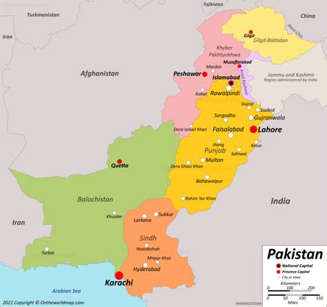 Pakistan Maps Maps Of Islamic Republic Of Pakistan