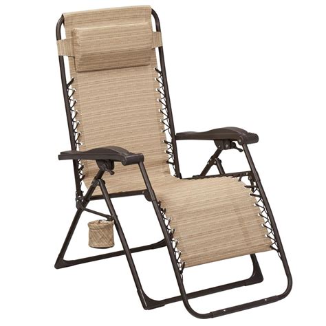 Sears has chaise lounge chairs for relaxing in the backyard. Hampton Bay Mix and Match Zero Gravity Sling Outdoor ...