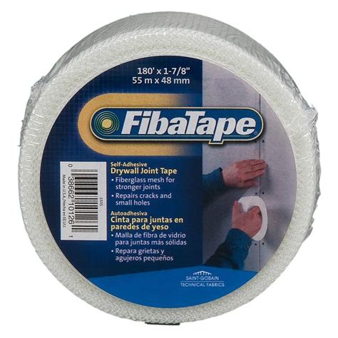 Fibatape Standard 1 78 In X 180 Ft White Self Adhesive Mesh Drywall